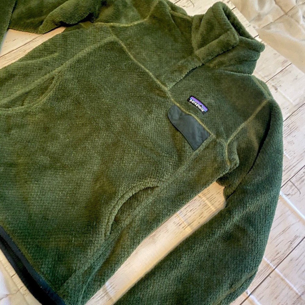 Buffalo Green Patagonia Re-tool Pullover